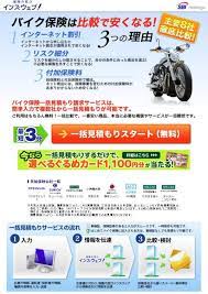 インズウェブは口コミや評判が良く話題のバイク保険一括見積もりサービスですが無料一括見積もりはこちらでしたよ 評判 安心 見積り