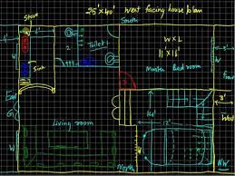 vastu tips for home west facing plan 25x40