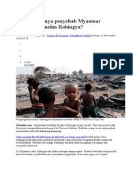 Documents similar to penindasan dan pencabulan hak asasi etnik rohingya. Apa Sebenarnya Penyebab Myanmar Menindas Muslim Rohingya