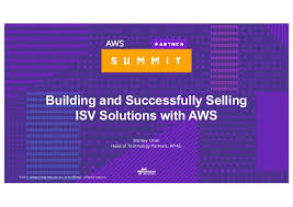 Department of social and welfare studies; Building And Successfully Selling Isv Solutions With Aws Partner Summ