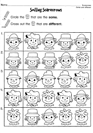 Fun Same And Different Worksheets For Kids 101 Activity In 2020 Preschool Worksheets Fall Worksheets Worksheets For Kids