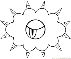 51k.) this kirby is shouting coloring page for individual and noncommercial use only, the copyright belongs to their respective creatures or owners. Space Kracko Coloring Page For Kids Free Kirby Printable Coloring Pages Online For Kids Coloringpages101 Com Coloring Pages For Kids