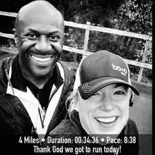 Who doesn't love a rainy cold run?