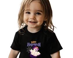 ハロウィンベビーTシャツ：「キャンディのために来ただけ」コットン幼児用Tシャツ