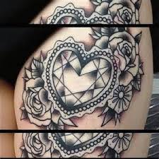Diamond Heart Tattoo Bing Images Diamond Heart Tattoo Heart Tattoo Tattoos