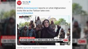 Reporting live from kabul, cnn's clarissa ward sparked an almighty backlash as she claimed the taliban seem friendly as they made horrific chants on wishing death on the united states. Nulaeqvsr 29cm
