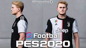 Matthijs de ligt is a free agent in pro evolution soccer 2021. Pes 2020 Faces Matthijs De Ligt By Alief Pesnewupdate Com Free Download Latest Pro Evolution Soccer Patch Updates