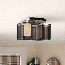 Huge selection · free shipping · excellent service · low prices Black Ceiling Flush Lights You Ll Love Wayfair Co Uk