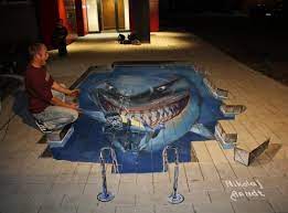 101 3d Sidewalk Chalk Art Paintings Drawings Signs Com An often under appreciated job, any film would not be able to hit the big screen without the help of a good 3d artist.