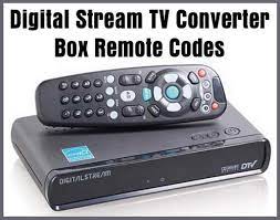 Digital Stream Converter Box Remote Control Codes Remote Tv Converter Box Streaming Tv