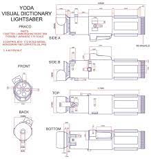 Yoda Lightsaber Star Wars Infographic Lightsaber Lightsaber Design