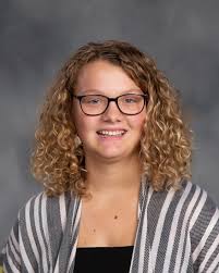 Congratulations to our Senior High POWER Student of the Month for  September. Students are nominated for exemplifying/practicing the POWER  expectations. Maycee exemplifies the POWER expectations. Maycee always  comes to class with a
