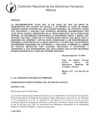 RECOMENDACION No /2006