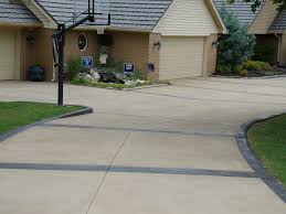Resurfacing And Staining Concrete Driveway Direct Colors Concrete Driveways Concrete Pigment Driveway Design