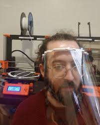 Our faculty are just the best 🌟 Crucible instructors @mcgrrrr and  @cassandrakise have borrowed The Crucible's two 3D printers to begin  producing masks and PPE supplies for healthcare workers. This is part