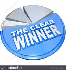 The Clear Winner Pie Chart Biggest Piece Market Leader Stock