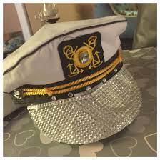 Rhinestone Fast Diy Captains Hat Captain Hat Hats Captain