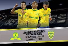 In 17 (70.83%) matches played at home was total goals (team and opponent) over 1.5 goals. Absa Premiership In Numbers Mamelodi Sundowns V Golden Arrows