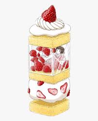 Sift together the flour, cornstarch, baking soda and salt. Strawberry Shortcake Drawing Food Hd Png Download Transparent Png Image Pngitem