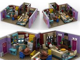 All that's missing is a virtual version of joey digging through the fridge. Friends The Television Series Monica S Apartment Finally Managed To Complet Model And Instructions What Do You Think Lego