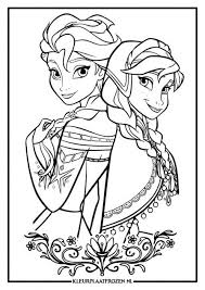 Anna En Elsa Kleurplaat Frozen 2 Frozen Kleurplaten Boek Bladzijden Kleuren Kleurplaten