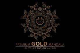 Download Mandala Graphic By Redsugardesign Creative Fabrica In 2020 Mandala Vector Graphic Patterns Gold Mandala PSD Mockup Templates