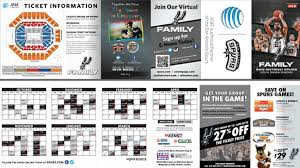 spurs pocket schedule the official site of the san antonio