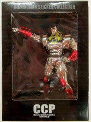 ccp ミドルサイズ15cmシリーズ キン肉マン ステッカーコレクション メッキ塗装 悪魔将軍 キン肉マン ドラゴンボール 映画 ゾロ サンジ