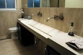 extra wide undermount bathroom sink