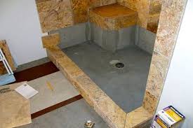 идея душевая кабина из плитки со сливом в полу фото Dushevoj Poddon Iz Plitki Svoimi Rukami Sovety Mastera Dushevye Dekor Vannoj Dushevaya Kabina