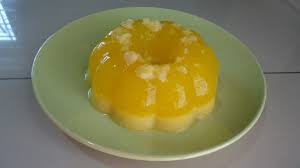 Ambik 1senduk larutan utk dicampurkan dgn tepung kastard. Zara Baking Agar Agar Santan Jagung Manis