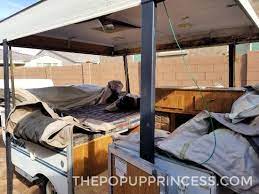 Thinking about getting a pop up camper? Rockwood Pop Up Camper Roof Rebuild Deconstruction The Pop Up Princess