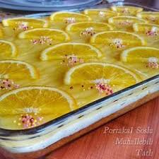 Portakal Soslu Muhallebili Tatli Keki Icin 3 Yumurta 3 Fincan Sekerle Cirpilir 1 Fincan Su 3 Fincan Un Ka Yemek Yemek Tarifleri Yiyecek Ve Icecek