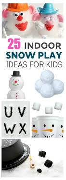 Great low cost indoor activities to keep kids entertained this winter when it's too cold or snowy to get outside to play. Indoor Snow Play For Kids Winter Activities For Kids Snow Activities Winter Activities For Toddlers