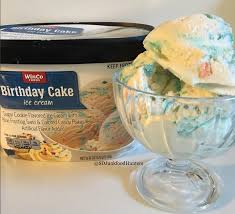 Birthday Cake Flavored Ice Cream Winco Birthday Cake Ice Cream Ice Cream Birthday Cake Ice Cream Cookie Flavors