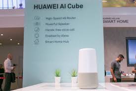 華為4g lte網路路由器兼智慧喇叭ai cube 將整合amazon alexa數位助理 癮科技cool3c router voice call smart home