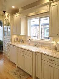 36 Ideas For Kitchen Countertops With White Cabinets Cream In 2020 Cream Kitchen Cabinets Kitchen Renovation New Kitchen Cabinets
