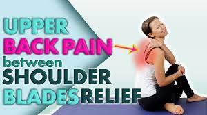 This short series of yoga poses promote basic spinal flexibility and strength. Instant Upper Back Pain Between Shoulder Blades Relief Jivayogalive