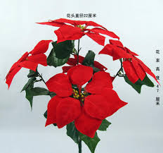 Us 593 15 Offkünstliche Blumen Simulation Weihnachten Blume Weihnachtsstern Weihnachten Dekoration Gefälschte Künstliche Blumen Silk Regal 3064 In