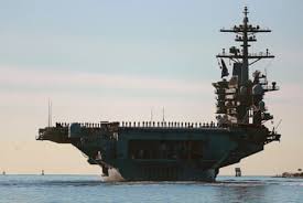 Trump dismisses USS Lincoln criticism and snaps at CNN reporter to 'be quiet' - The Guardian