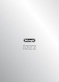 Check spelling or type a new query. Manual Delonghi Ecam 23 460 B Page 1 Of 23 Dutch