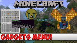 Minecraft Plugin Tutorial Gadgets Menu Youtube