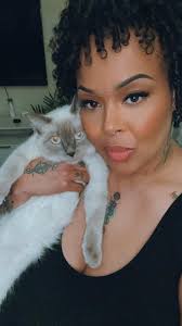 Cat Mom and Her Beautiful Cat Eira Snow