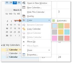 How To Change The Calendar Color In Outlook