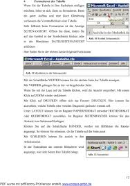 Meist sind die tabellen entweder zu breit oder der seitenumbruch befindet seiten in excel perfekt ausdrucken. Excel In Der Facharbeit Tabellen Und Diagramme Bearbeiten Und Einfugen Pdf Free Download