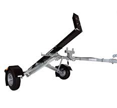 Folding Motorcycle Trailer Single Track Bulldog Folding Trailers