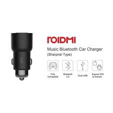Xiaomi Roidmi 3s Car Fast Charger 2 4a Music Bluetooth Fm Transmiter Shopee Indonesia