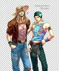 JoJo's Bizarre Adventure Steel Ball Run Johnny Joestar J.Lo Zeppeli Jotaro  Kujo, gyro, png | Klipartz