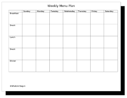 Meal Planning Template Clipart Best Meal Planning Template Weekly Menu Planners Weekly Meal Plan Template