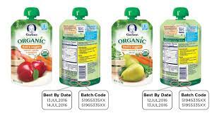 Is there a recall on gerber baby food. Gerber Recalls Two Organic Baby Food Pouch Products Cnn
